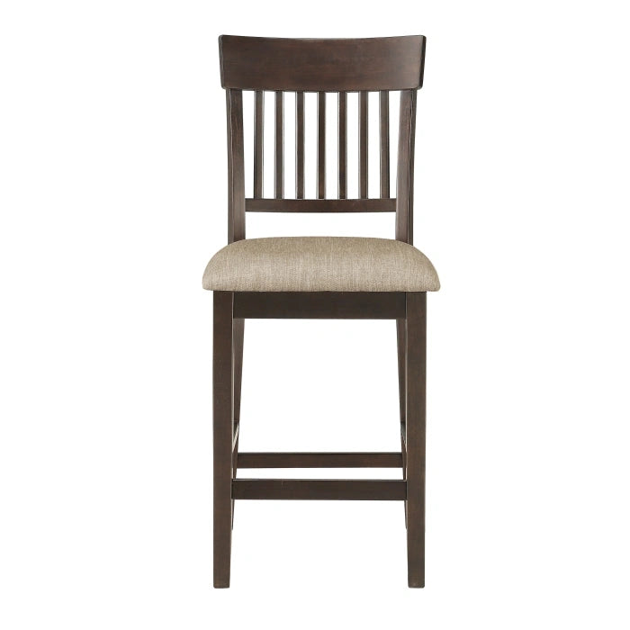 5716-24S1 - Counter Height Chair, Slat Back
