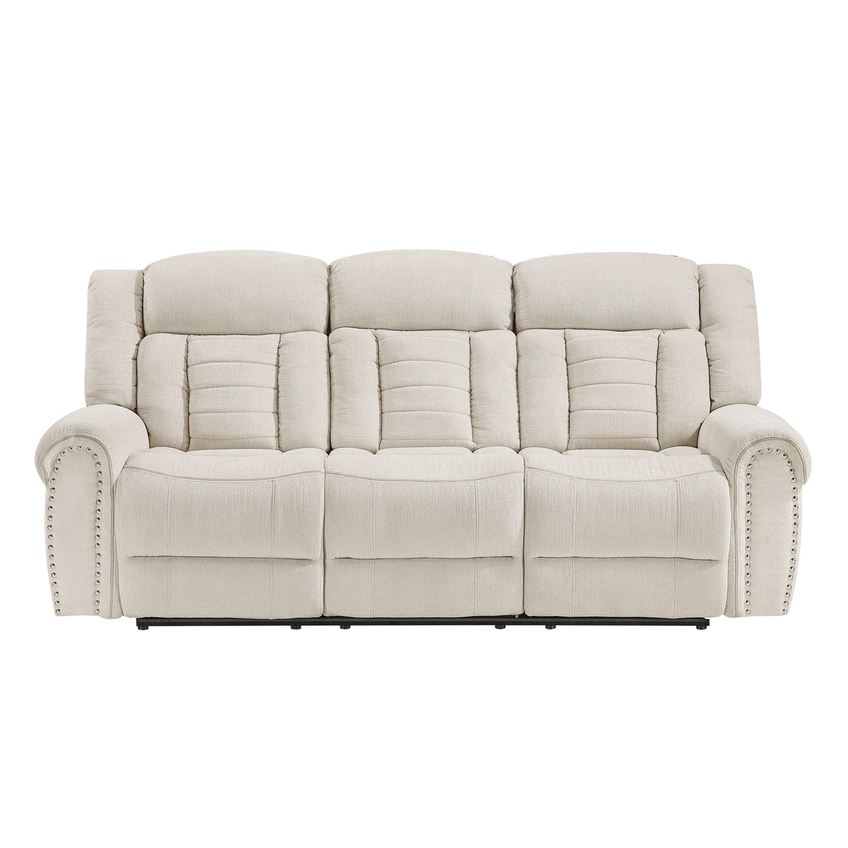 Nutmeg-Double Reclining Sofa image