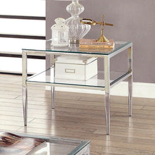 Load image into Gallery viewer, TANIKA Chrome End Table, Chrome