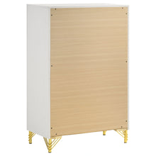 Cargar imagen en el visor de la galería, Lucia 5 Pc Bedroom Set (Queen Bed, Nightstand, Dresser, Mirror and Chest)