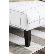 Load image into Gallery viewer, Dorset Ivory/Pattern Ottoman
