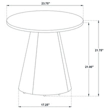 Load image into Gallery viewer, Franklin Round Pedestal End Table