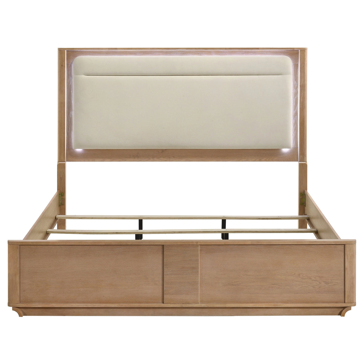 Leanne LED Panel Bed