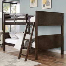 Load image into Gallery viewer, STAMOS Full/Full, Twin/Full, &amp; Twin/twin Bunk Bed, Walnut