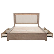 Load image into Gallery viewer, Kenora Panel Platform Storage Bed with LED Lighting