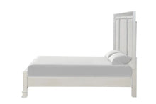 Cargar imagen en el visor de la galería, Stella Mia E.King &amp; Queen Bed White &amp; White
