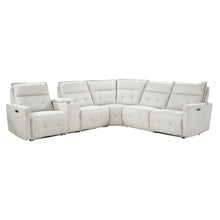Load image into Gallery viewer, Salida-(6)6-Piece Modular Power Reclining Sectional with Power Headrests image