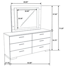 Cargar imagen en el visor de la galería, Felicity Dresser with LED Mirror