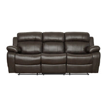 Load image into Gallery viewer, Marille Double Reclining Sofa in Brown