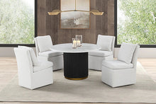 Load image into Gallery viewer, Varde Round Dining Marble Table