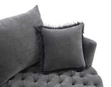 Cargar imagen en el visor de la galería, Sofi Button Tufted Swivel Chair
