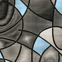 Load image into Gallery viewer, Sivas Area Rug Black &amp; Blue