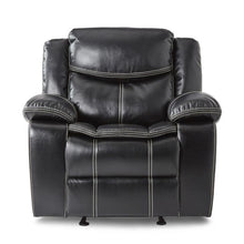 Load image into Gallery viewer, Bastrop Glider Reclining Chair in Black 8230BLK-1