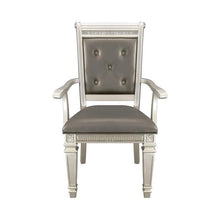 Load image into Gallery viewer, Bevelle Arm Chair in Silver (Set of 2) 1958A