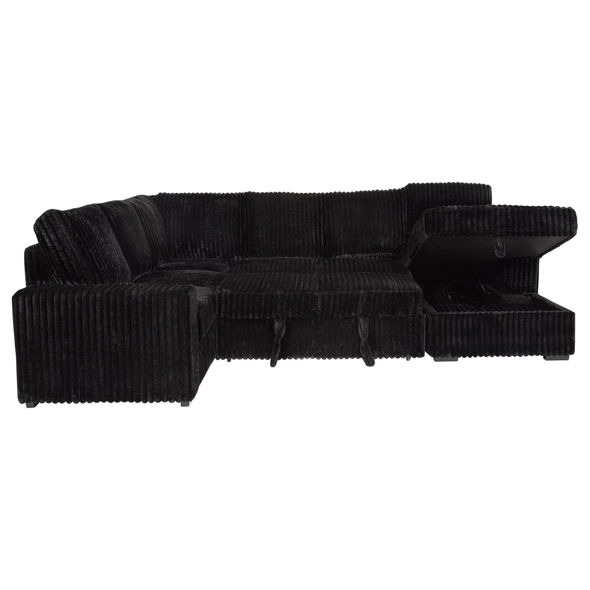 Devonshire Pull-Out Sleeper Sectional Sofa