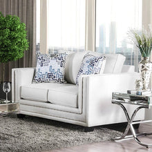 Cargar imagen en el visor de la galería, Ilse Off-White/Blue Love Seat