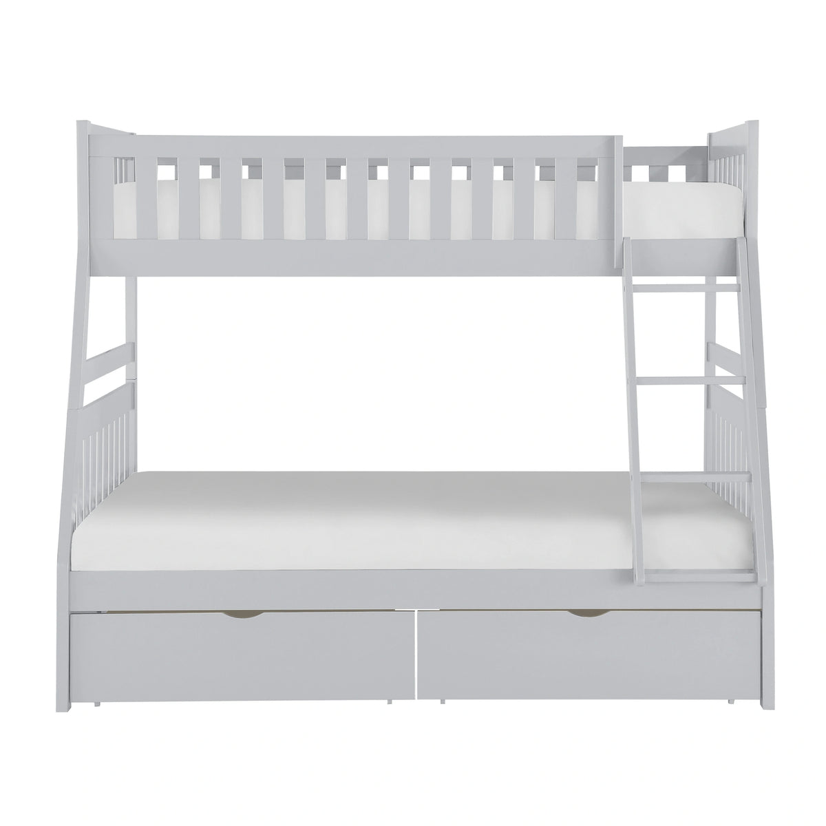 Orion-(4) Twin/Full Bunk Bed with Storage Boxes image