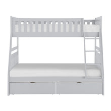 Load image into Gallery viewer, Orion-(4) Twin/Full Bunk Bed with Storage Boxes image