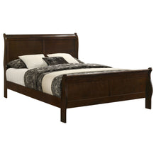 Cargar imagen en el visor de la galería, Louis Philippe Sleigh Panel Bed