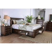Cargar imagen en el visor de la galería, Brandt Brown Cherry Cal.King, E.King &amp; Queen Bed