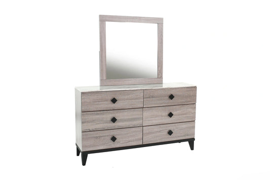 Liihfd Mirror in Foil Cream