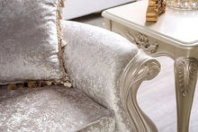 Cargar imagen en el visor de la galería, Acapulco White &amp; Espresso Sofa
