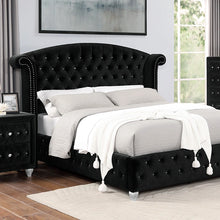Cargar imagen en el visor de la galería, Zohar Queen &amp; Twin Bed Black, Grey, &amp; Pink