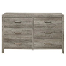 Load image into Gallery viewer, Mandan 6 Drawer Dresser in Weathered Gray 1910GY-5
