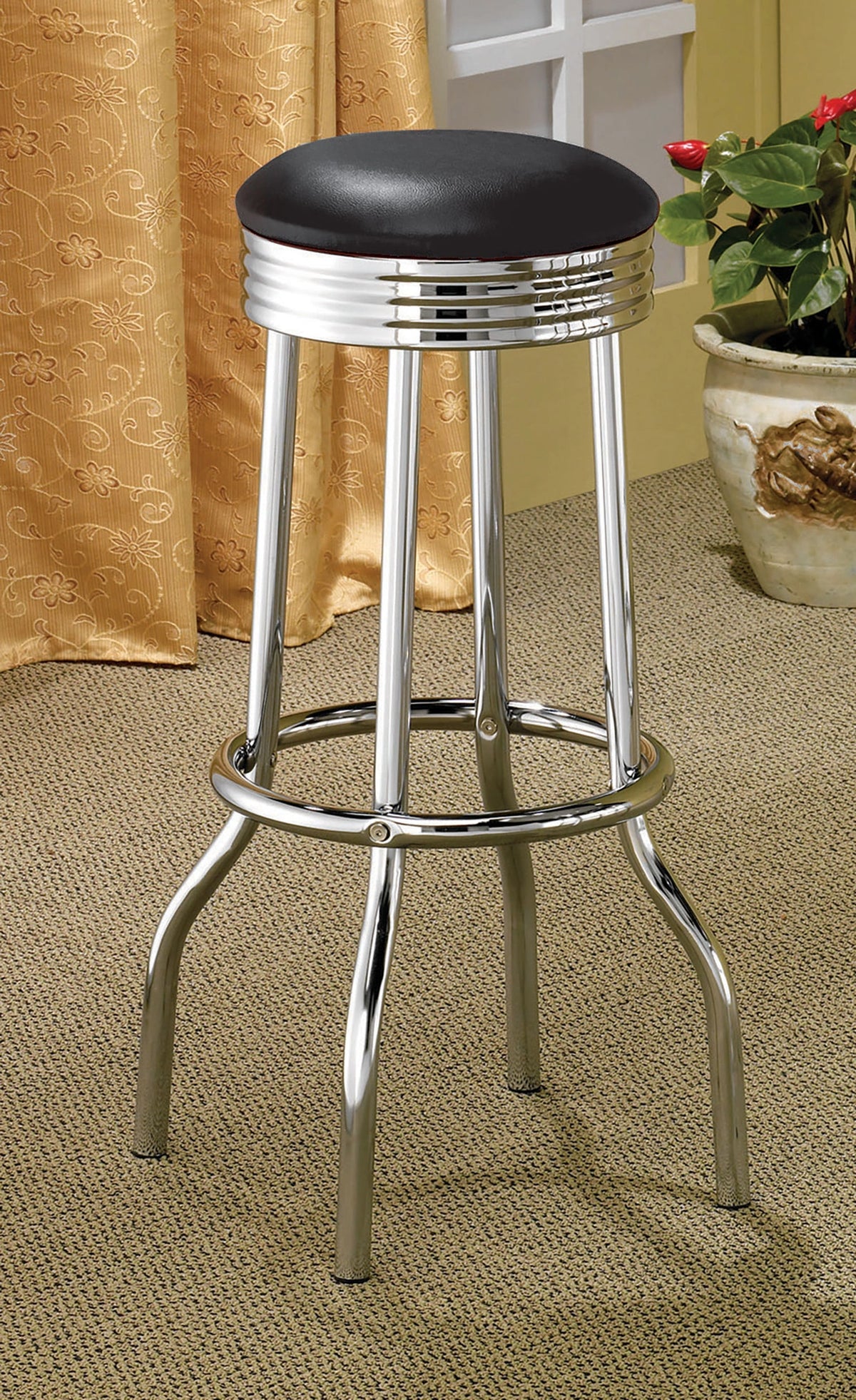 Retro Swivel Bar Stool