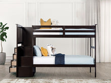 Cargar imagen en el visor de la galería, Ontario Twin/Twin Bunk Bed