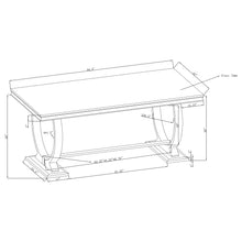 Cargar imagen en el visor de la galería, Antoine 7 Pc Dining Set (Table and 6 Chair)