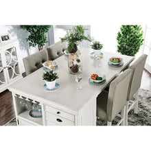 Cargar imagen en el visor de la galería, Sutton Antique White Counter Ht. Table