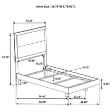 Cargar imagen en el visor de la galería, Trenton Panel Bed
