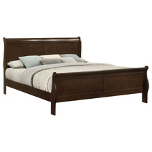 Cargar imagen en el visor de la galería, Louis Philippe Sleigh Panel Bed