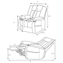 Cargar imagen en el visor de la galería, Houston Power Lift Recliner