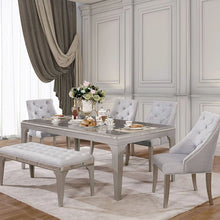 Cargar imagen en el visor de la galería, DIOCLES Silver/Gray Dining Table
