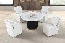Load image into Gallery viewer, Varde Round Dining Marble Table