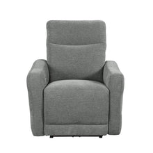 Load image into Gallery viewer, Edition Power Lay Flat Reclining Chair in Dove Grey 9804DV-1PWH