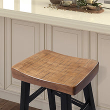 Load image into Gallery viewer, Biasca 29" Stool (2/CTN) White, Brown, &amp; Black
