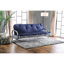 Cargar imagen en el visor de la galería, Aksel Black/Red Futon Mattress, Black, Red &amp; Gray