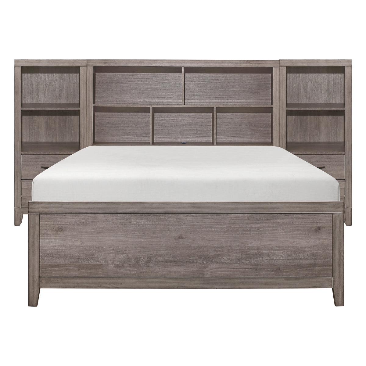 Woodrow-3pc Set Full Wall Bed (FB+2PNS) image