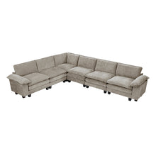 Load image into Gallery viewer, Dublin-(7)6-Piece Modular Sectional image