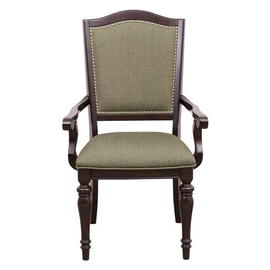 Marston Arm Chair in Dark Cherry (Set of 2) 2615DCA