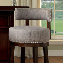 Cargar imagen en el visor de la galería, LYNSEY Dark Oak/Light Gray 29" Bar Stool