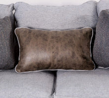 Cargar imagen en el visor de la galería, SKYLINE Sofa, Light Gray/Brown