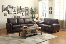 Cargar imagen en el visor de la galería, Rubin Loveseat in Dark Brown