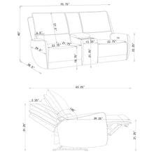 Load image into Gallery viewer, Sylmar Power Reclining Sofa Set