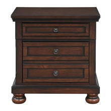 Cargar imagen en el visor de la galería, Cumberland Nightstand in Brown Cherry 2159-4