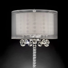 Load image into Gallery viewer, 30"H Table Lamp, Hanging Crystal