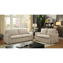 Cargar imagen en el visor de la galería, Maxine Love Seat Beige